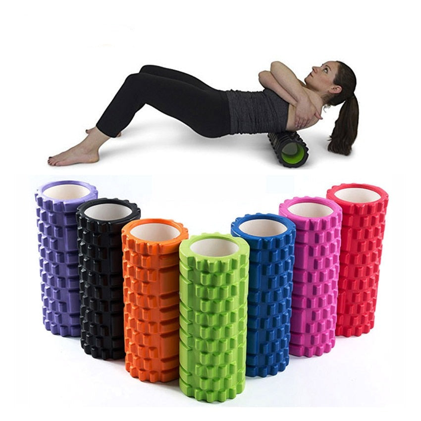 Fitness Roller Black Yoga Foam