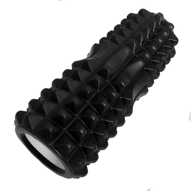 Fitness Roller Black Yoga Foam