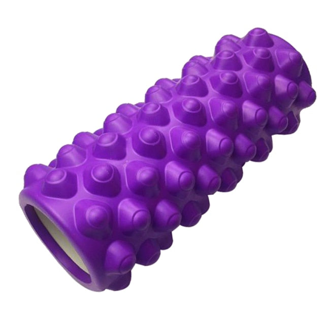 Fitness Roller Black Yoga Foam