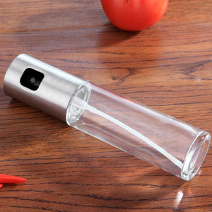 Glass Oil Spray Bottle Barbecue Water Vinegar Sprayer