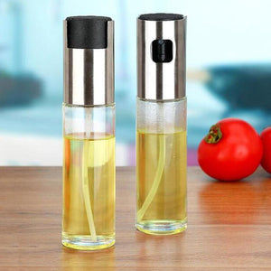 Glass Oil Spray Bottle Barbecue Water Vinegar Sprayer