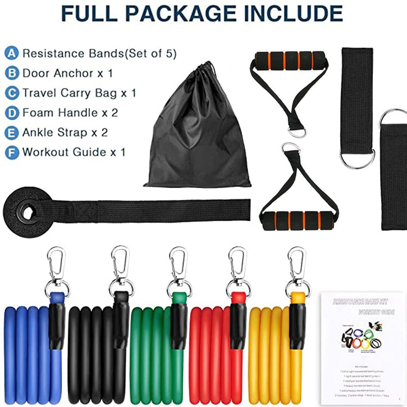 Resistance Bands Set Exercise Bands