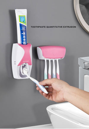 Automatic Toothpaste Dispenser Wall Mount Dust-proof