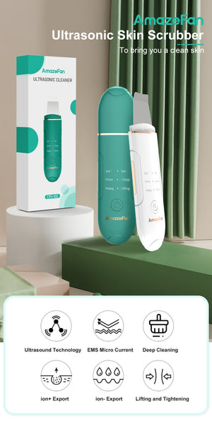 Ultrasonic Deep Cleaning Massager for Face Skin Care