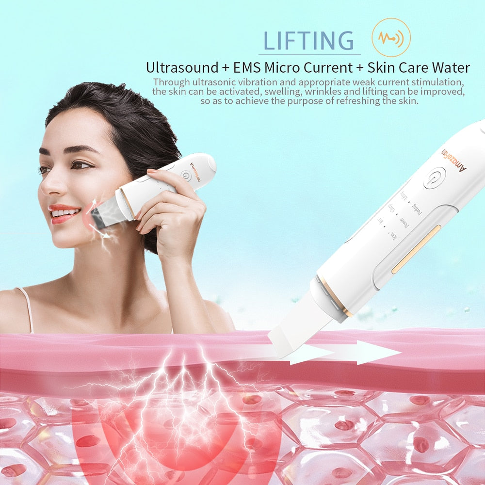 Ultrasonic Deep Cleaning Massager for Face Skin Care