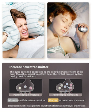 Sleep Aid massage Device Microcurrent Pulse Hypnosis Relax Relieve