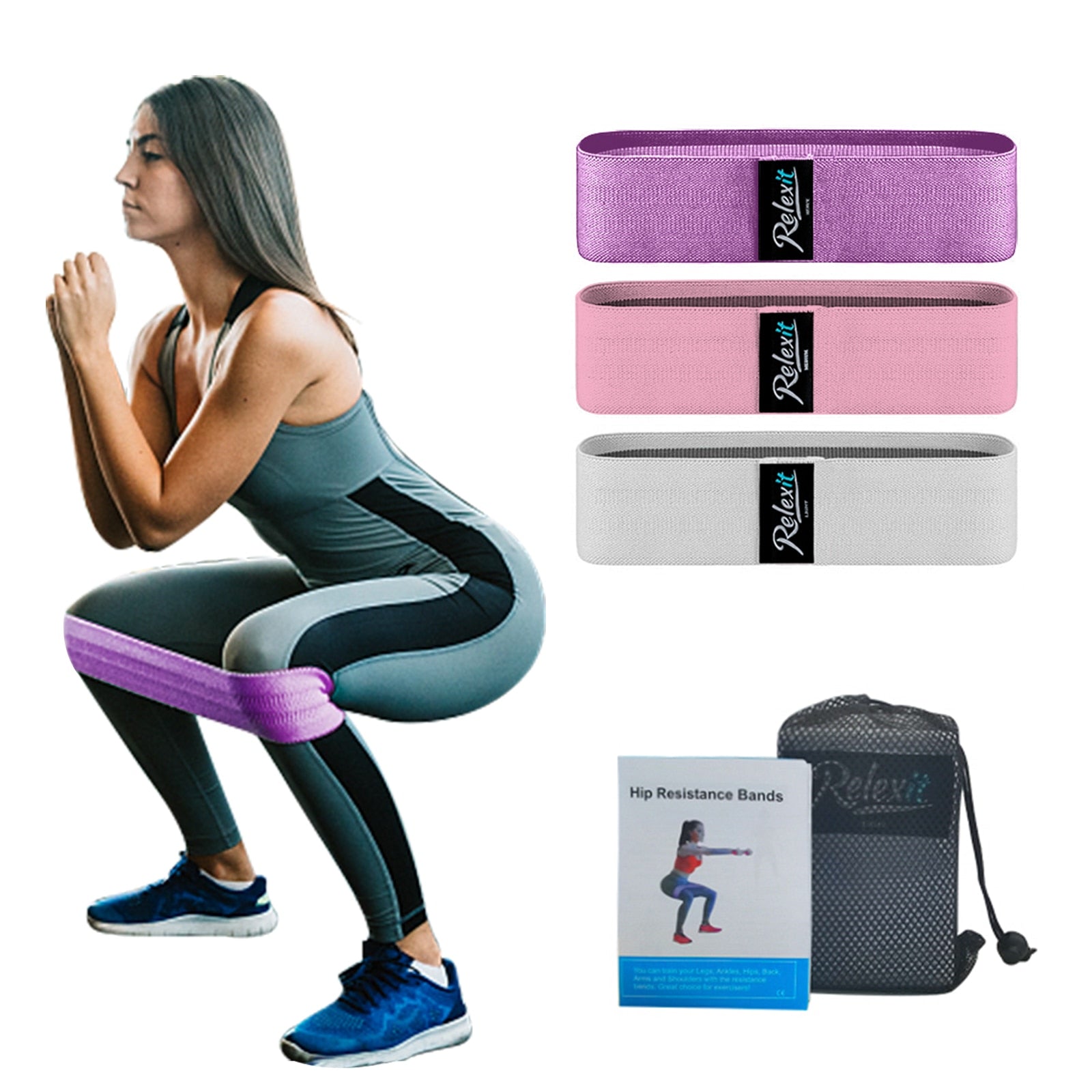 Long Resistance Bands Set Fitness Bands