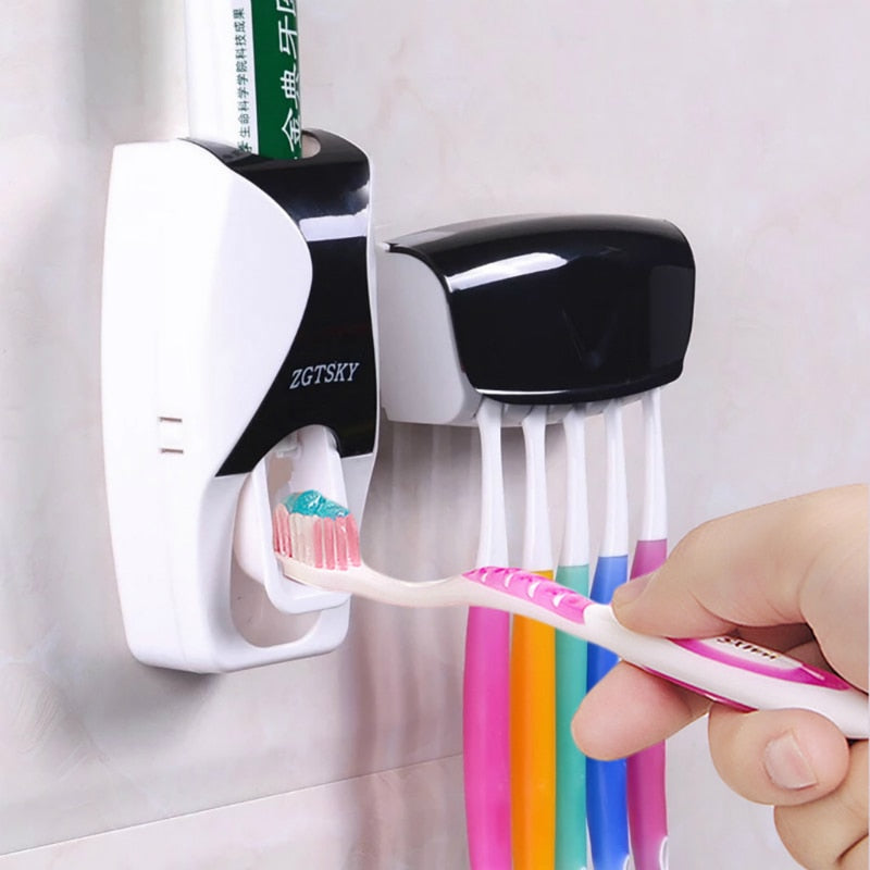 Automatic Toothpaste Dispenser Wall Mount Dust-proof