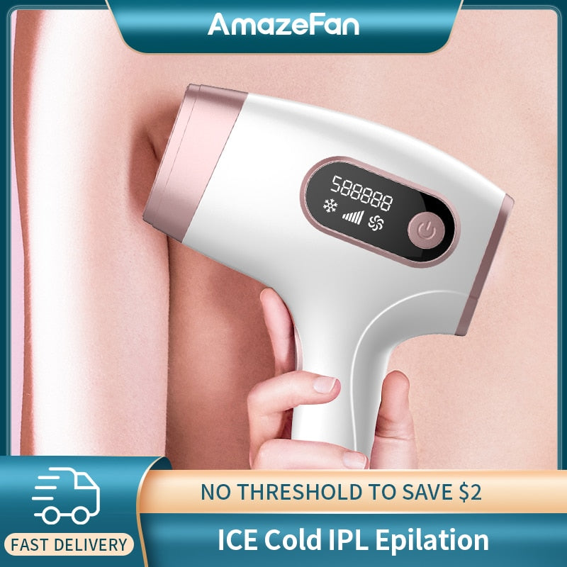 Laser Epilator Permanent Painless Home Epilator