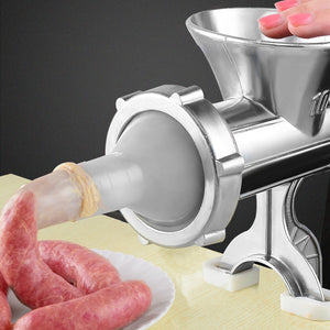 Aluminum Alloy Manual Meat Mincer Grinder Handheld Food Processor