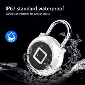 Fingerprint Padlock APP Bluetooth-compatible Waterproof Smart Lock