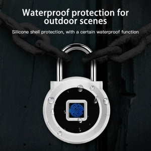 Fingerprint Padlock APP Bluetooth-compatible Waterproof Smart Lock