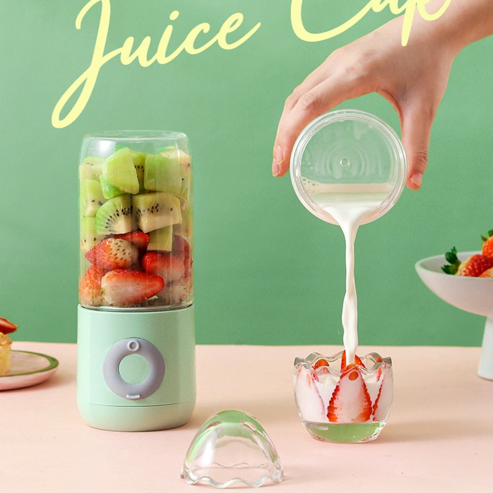 500ml Portable Blender Electric Mini Food Smoothie Processor